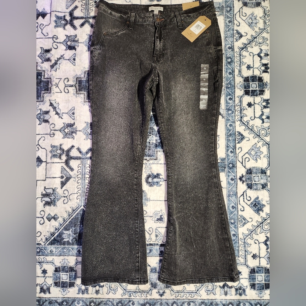 FRYE AND CO. Black Flare & Wide Leg Jeans